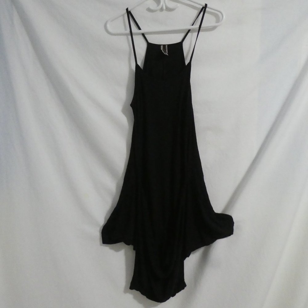 CAMEO | size 2X | Spaghetti Strap Black Dress | Made In The USA